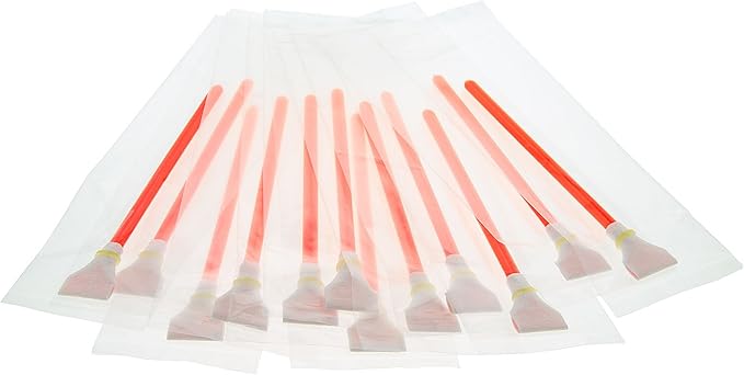 Alpha 17mm Sensor Cleaning Swabs (12pk) (Red)