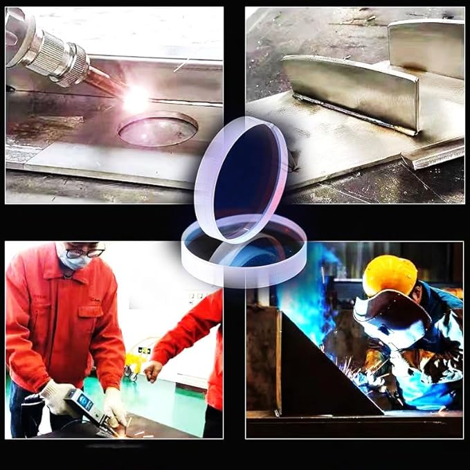 Laser Welding Collimation Lens D16*5-F60 Dia.16mm Collimated Plano Convex Lens,SUP23S/T,F60,CT5.0,Cleaning Machine, for CQWY 23S/T,22C Hand-held Welding Head (D16*5-F60)