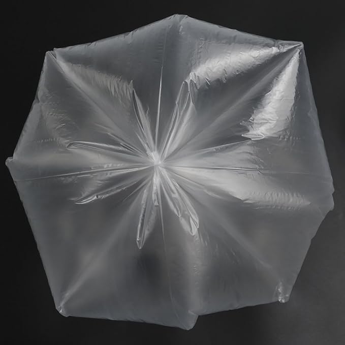 Vababa 13 Gallon Clear Tall Kitchen Trash Bags, Garbage Bags, 225 Counts