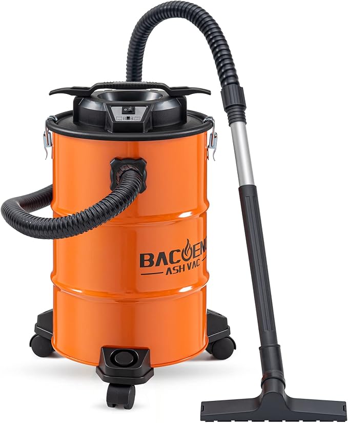 BACOENG Ash Vacuum and Pleated Filter