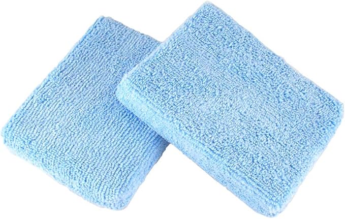 HI-TECH Microfiber Car Wax Applicator Pad, 5" x 3.75" x 1" (324)