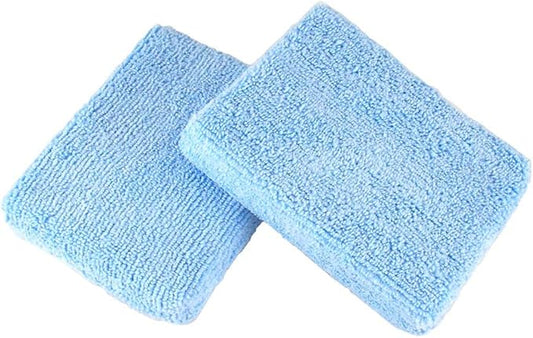 HI-TECH Microfiber Car Wax Applicator Pad, 5" x 3.75" x 1" (324)