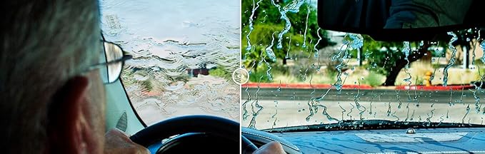 Glass Shield Auto Protective Coating (liquid) – Protects Glass, Repels Rain, Beads Water, Repellent Coating on All Exterior Windshield & Auto - 10 oz - 3 Pack