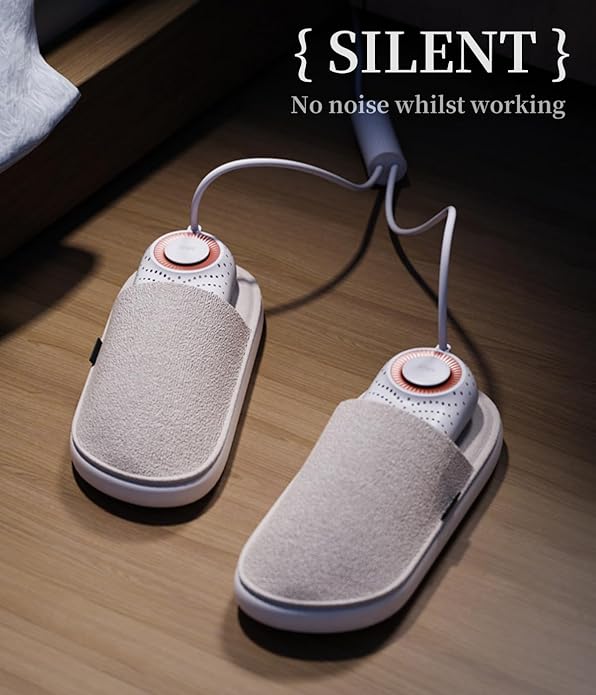 Snowpea Electric Shoe Dryer, Ski Boots Dryer, Shoe & Boot Warmer for Sweaty Sneakers Trainer Shoes with 3/6/9 Hours Timer