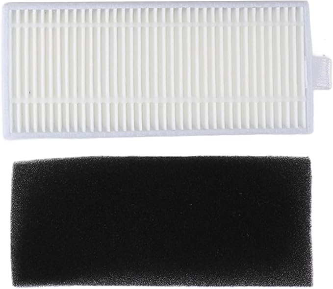 Robot Vacuum Cleaner Replacement Accessories for Nimble T7 T8, Including Main Brush Side Brush Filter Mop Cloth Set