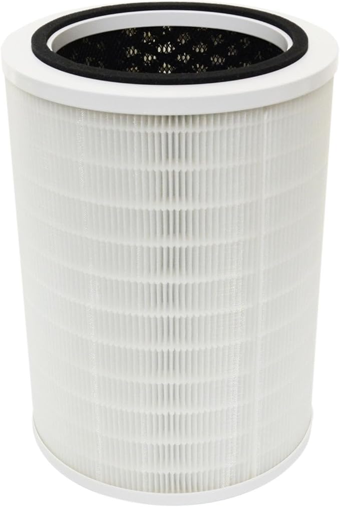PUREBURG Replacement Filter Compatible with RENPHO R-M003 Air Purifier R-M003-F1 R-M003-F2,H13 HEPA Activated Carbon 2-in-1 4-Stage Filtration