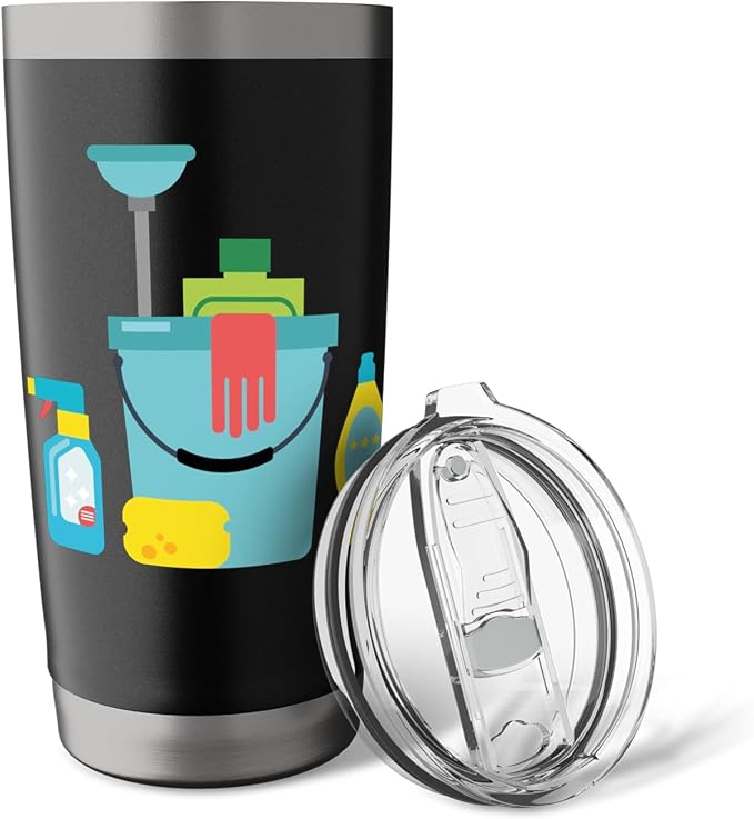 Cleaning Supplies Gift Stainless Steel Insulated Tumbler