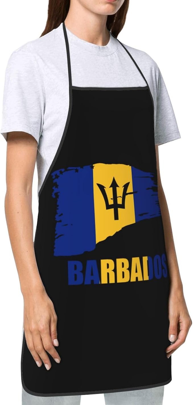 Venezuela Flag Unisex Kitchen Bib Apron Barbershop Coffee Shop With Adjustable Apron