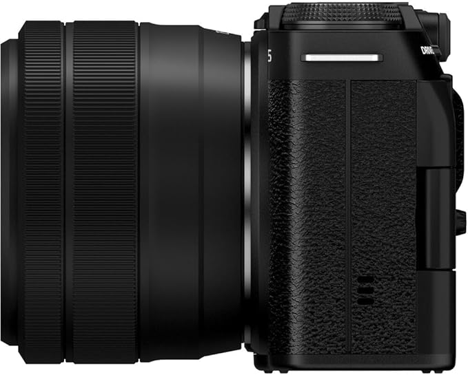 Fujifilm X-M5 Mirrorless Camera with XC 15-45mm f/3.5-5.6 Lens (Black) Bundle with Flexible Tripod, 64GB SD Card & Additional Accessories