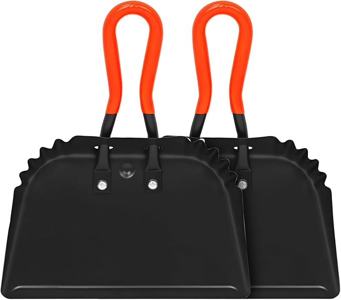 Dust pan and 18" Push Broom