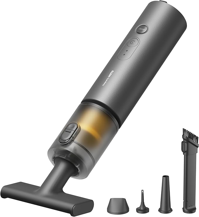 HOTO Desk Vacuum with AuroCare Air Duster & Vacuum