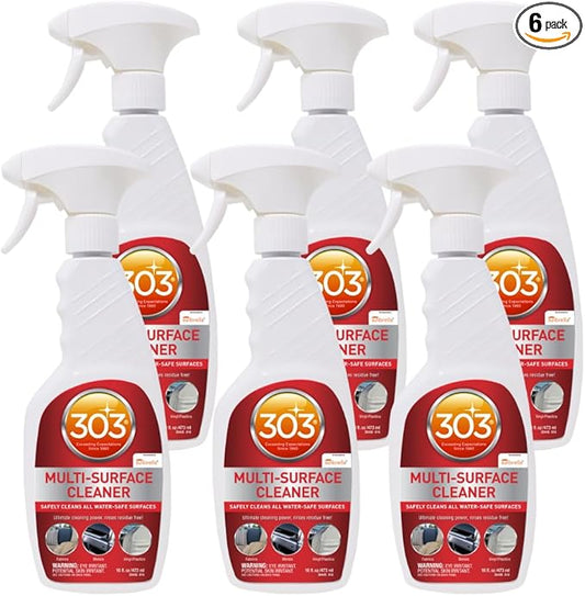 303 Products-30445 Multi Surface Cleaner Spray, All Purpose Cleaner for Home, Patio and Outdoor, 16 fl. oz., (Pack of 6)