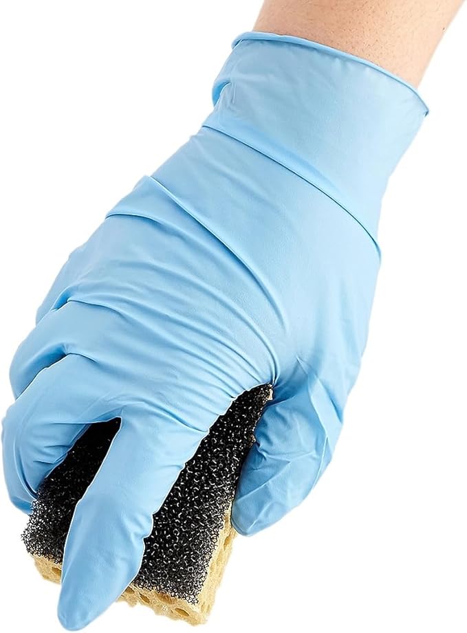 ForPro Disposable Nitrile Gloves, Chemical Resistant, Powder-Free, Latex-Free, Non-Sterile, Food Safe, 4 Mil