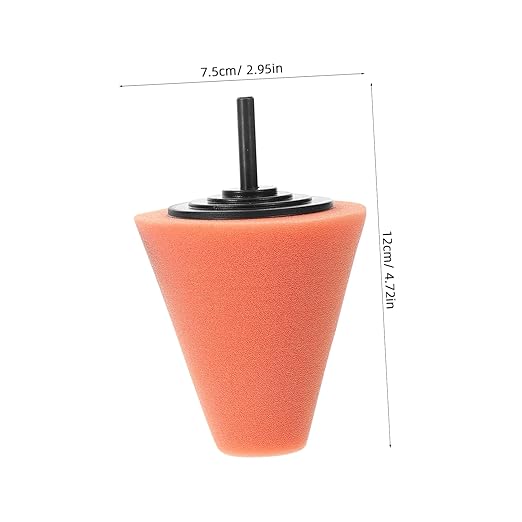 6pcs Drill Buffer Attachment Polishing Sponge Pad for Car Detailing Buffing Discs for Wheel Polishing
