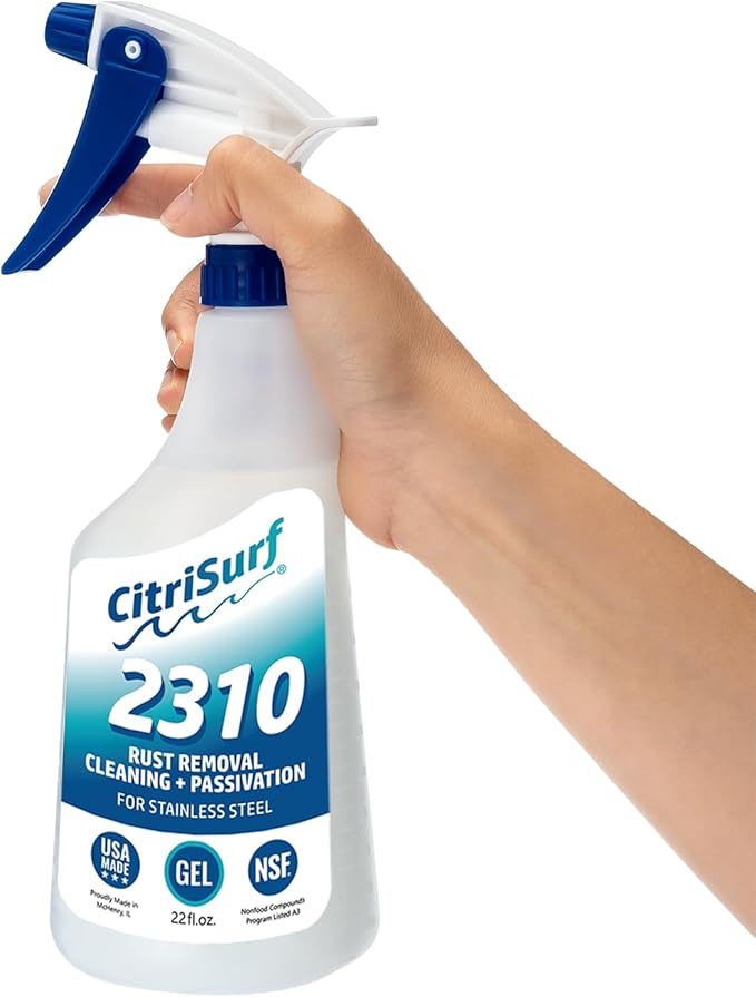 Citrisurf® 2310 Gel Stainless Steel Rust Remover and Passivation Cleaner
