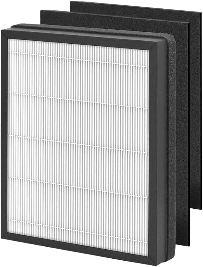 Nispira FAP-C01-A HEPA Replacement Filter for Filtrete Air Purifier, IDYLIS AC-2119, IAP-10-100, IAPC-40-140, IAP-10-150, Activated Carbon 1 Pack