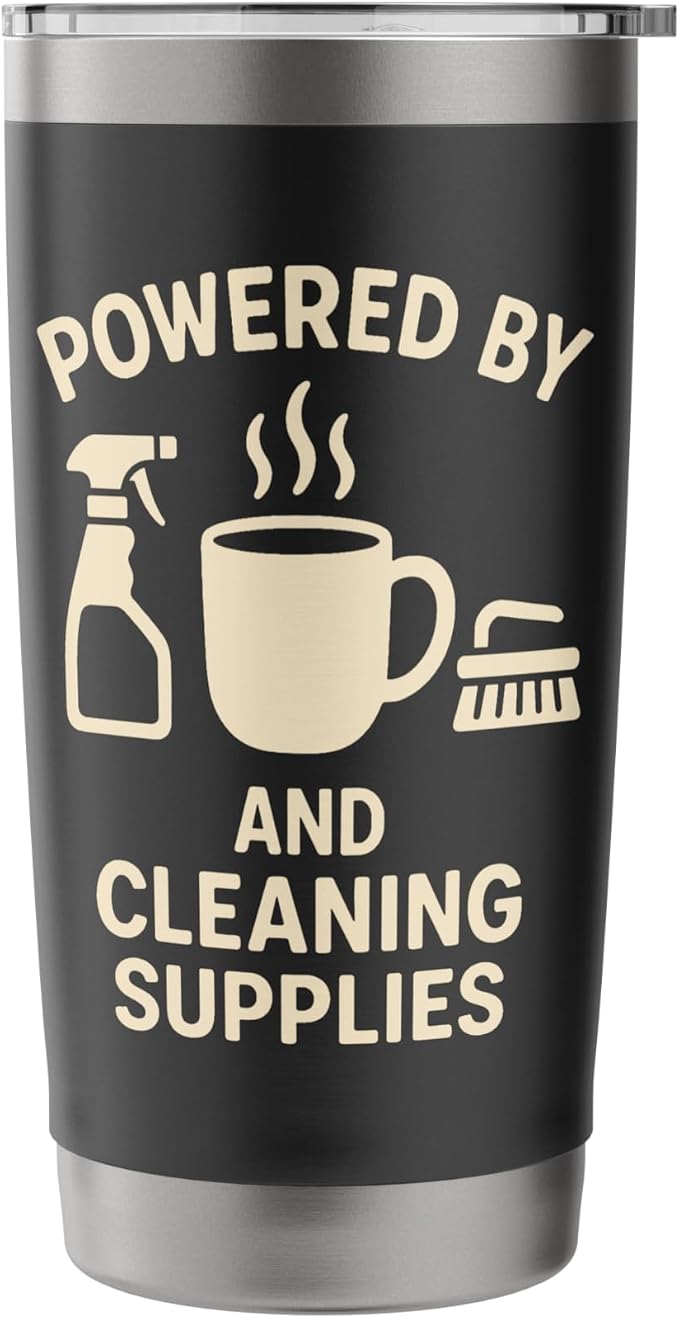 Coffee & Cleaning Supplies Daily Fuel Stainless Steel Insulated Tumbler