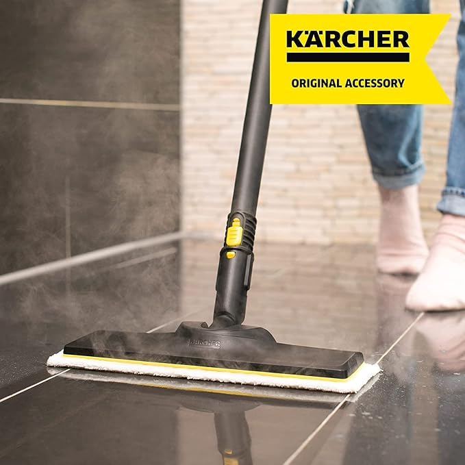 Kärcher SC 3 Bundle - Microfiber Floor Pads 2 Pack and 1 Decalcification Cartridge - Replacement Part - Steam Cleaners Accessories