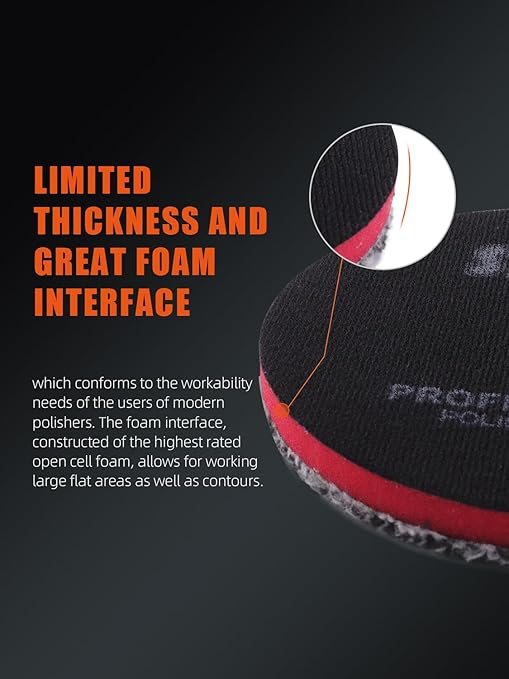 SPTA 3"(75MM) Microfiber Cutting Pads, 3PCS Soft Microfiber Wax Removal, Detailing Wax Applicator, for Waxing and Polishing&Scratch and Vortex Removal Pad, Ultrafine Fiber Pad