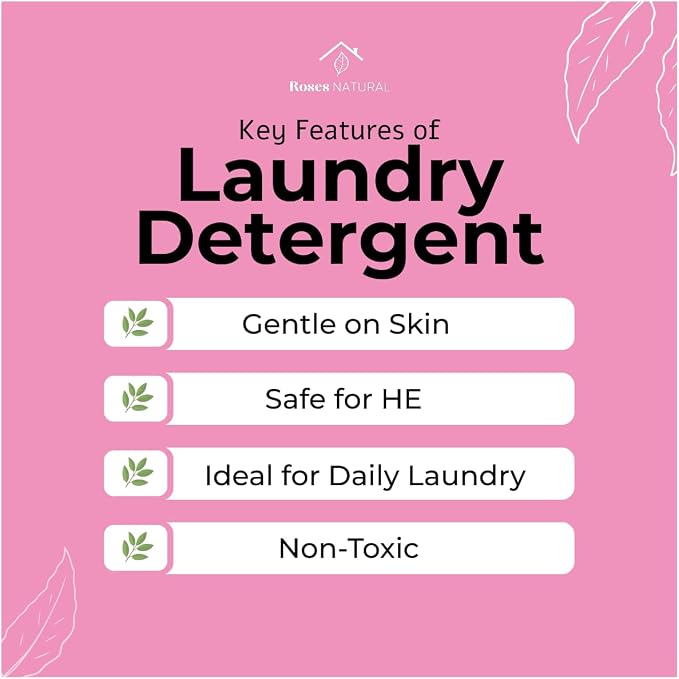 Patchouli 3-in-1 Laundry Detergent Powder, 32 oz, All-Natural Super Concentrated Powder, HE Compatible, Laundry Booster, Sulfate-Free, Made in the USA