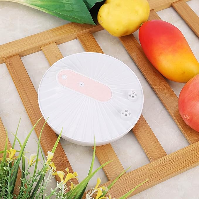 Mini Dishwasher Portable Ultrasonic Dishwasher USB Powered Vegetable Fruit Wave Washing Machine for Kitchen Sink(Pink)