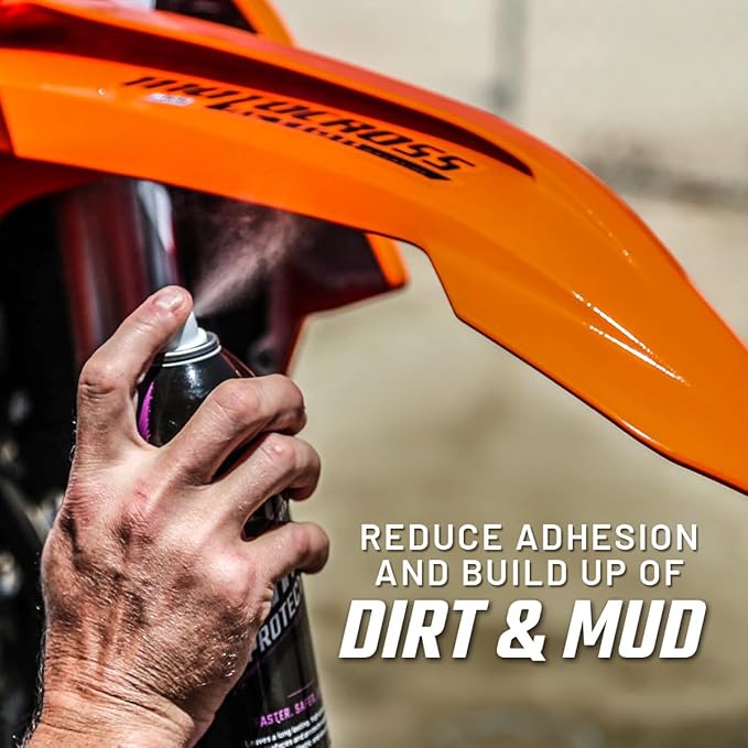 Slick Products Shine & Protectant Spray 17.35 FL OZ. - High Gloss Clear Coating Renew Vinyl, Plastic, Rubber, Trim, Tire, Car, Truck, Motorcycle, Dirt Bike (6-Pack)