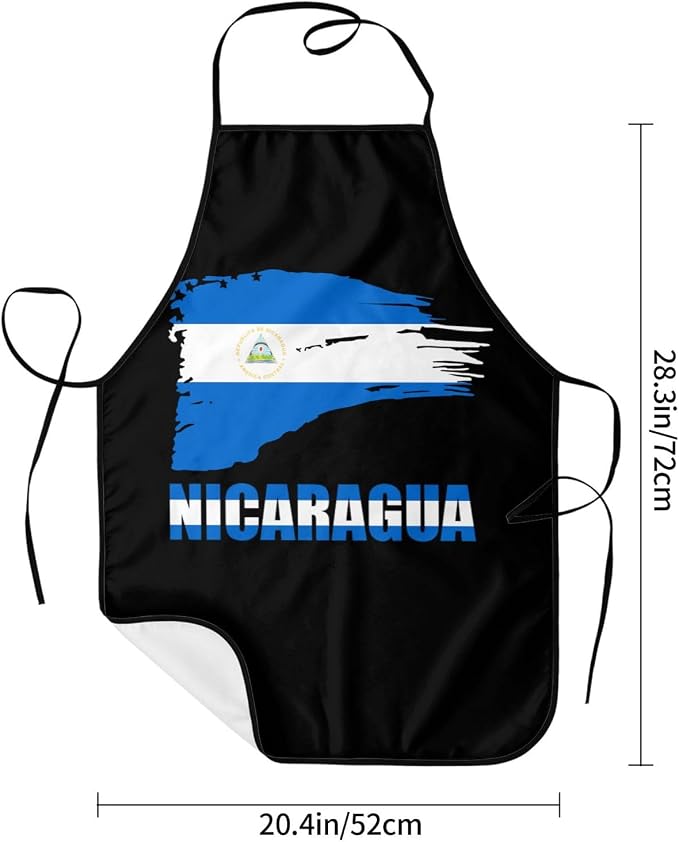 Venezuela Flag Unisex Kitchen Bib Apron Barbershop Coffee Shop With Adjustable Apron