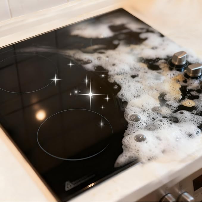 Degreaser Cleaner Heavy Duty Spray: Foaming Kitchen Cleaner Spray Cuts Through Baked-On Grease on Ovens Stove Tops Grills - Clean Up Kitchen Oil Stains Spray for Multi-Surface Cookware & Countertop