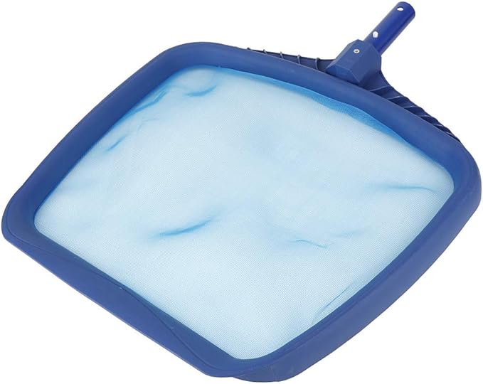 21.18 * 16.10 Inch Swimming Pool Leaf Rake Fine Mesh Frame Net Fish Pond Skimmer Cleaner