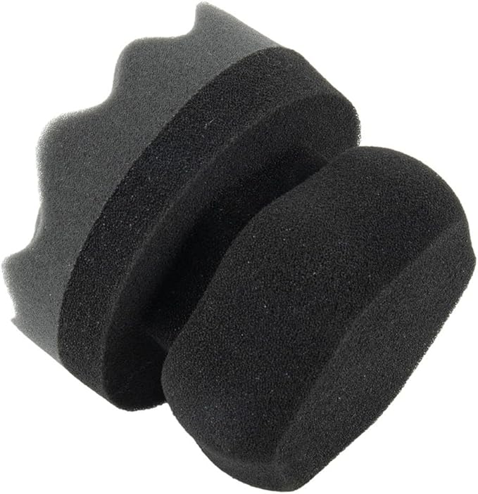 Car Detailing Soft Sponge Applicators 4Pack for Tire Waxing and Polishing Use
