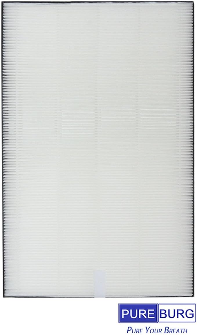 PUREBURG Replacement Filter Set Compatible with Sharp KCP70UW KCP110UW Smart Plasmacluster Ion Air Purifier Filter FZP11HFU FZJ80DFU, H13 True HEPA & Activated Carbon