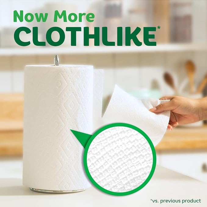 Bounty Select-A-Size Paper Towels, 8 Triple Rolls, White, 135 Sheets Per Roll