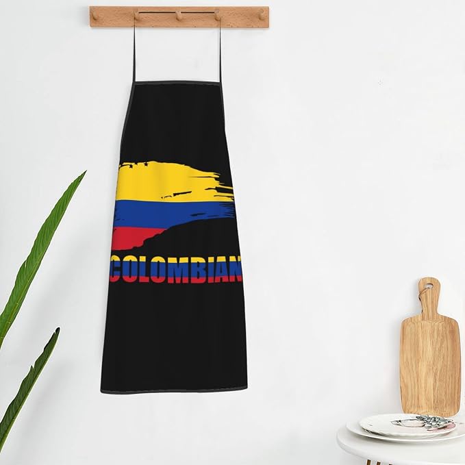 Venezuela Flag Unisex Kitchen Bib Apron Barbershop Coffee Shop With Adjustable Apron