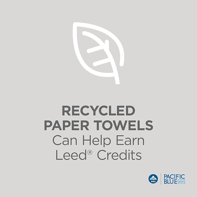 Georgia-Pacific Pacific Blue Select Multifold Paper Towels by GP PRO (Georgia-Pacific), 20389, 250 Paper Towels Per Pack, 16 Packs Per Case