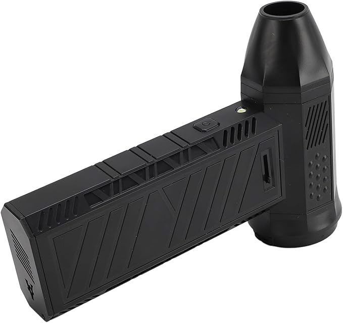 Focket Electric Air Duster, 130000 RPM Stepless Speed Control with Type C 15W Quick Charge for Car Computer Keyboard Cleaning