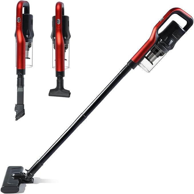 Vacuum Cleaners for Home, Powerful Suction for Pet Hair, 1.2L Dust Capacity Lightweight Vacuum for Carpets & Hard Floors & Car Seat