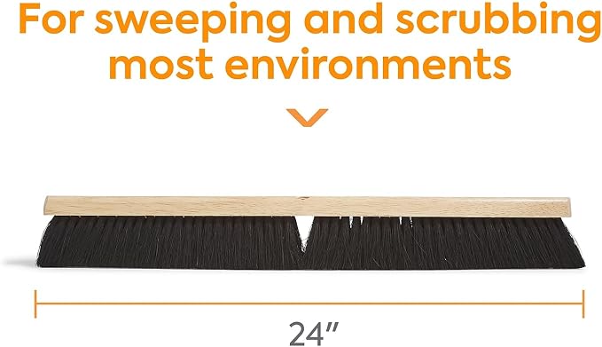 Coastwide Professional 24" Push Broom Head, Tampico