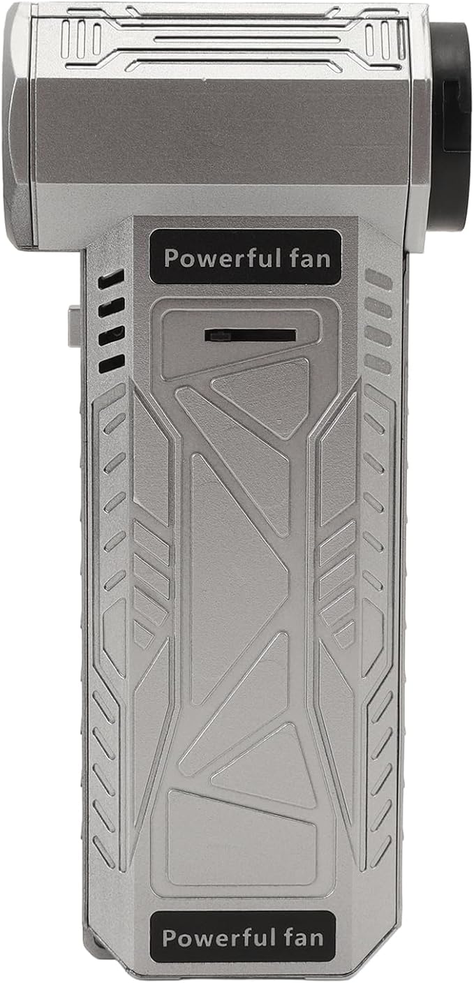 Electric Air Duster, 150000RPM Rechargeable Handheld Turbine Fan, 8000mAh Battery, ABS Material, 5.9x2.8 Inch