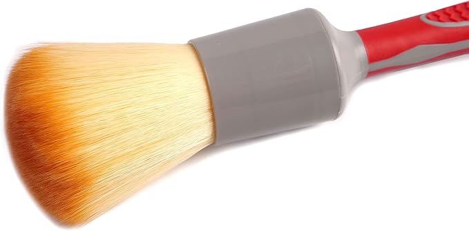 Maxshine Small #10 Universal Ultra Soft Detailing Brush – Professional Brush for Interior, Exterior, Leather Seats, Engine Bay & Wheels – Premium Car Care Detailing Tool