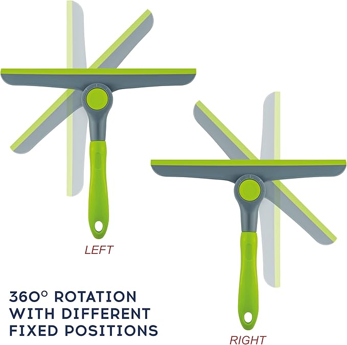 DSV Standard Shower Squeegee 10" and Floor Squeegee 24"