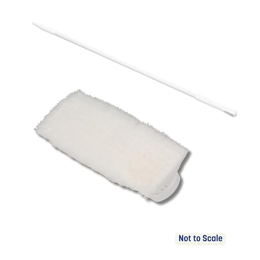 SPARTA Scrub Brush and 48-Inch Fiberglass Broom Handle Set, Heavy-Duty Industrial Cleaning Brush with Soft Nylex Bristles and 48-Inch Acme Threaded Handle for Commercial Use