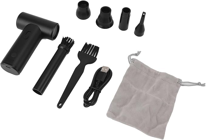 Dry Blower, Portable Handheld Compact Blower, 110,000 RPM Compact High Speed Fan with 4000mAh Battery, for Car Drying, Leaf Snow, Camping