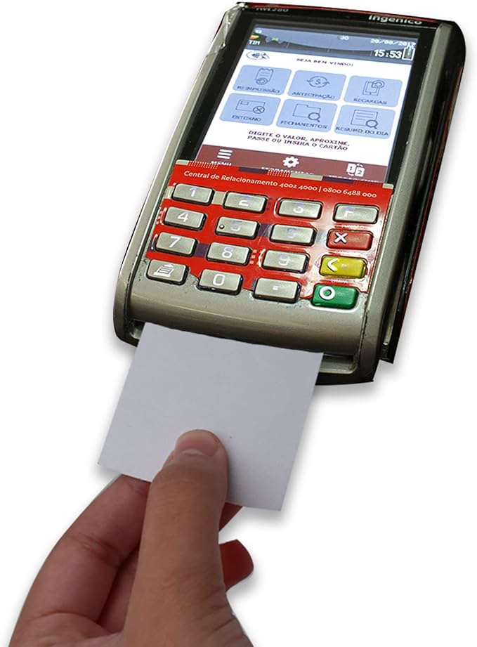 GORILLA SUPPLY Credit Card Cleaning Cards, Dual Side Card Reader Cleaner, POS Terminal Magnetic Head Pre-Saturated Swipe Alcohol-Free CR80 (50 Cards)