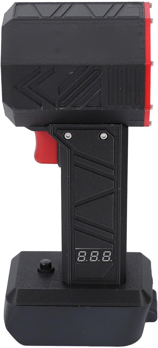 Mini Electric Air Duster, 50mm Brushless Motor, Adjustable Speed, Real Time Voltage Display, for Electronics, Car, and Outdoor Cleaning