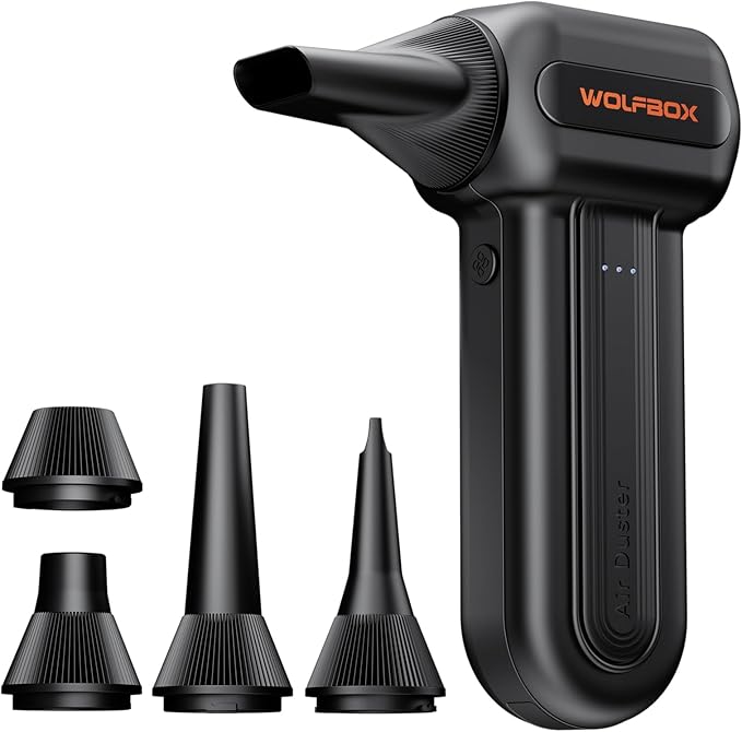 WOLFBOX MF50 Compressed Air Duster & WOLFBOX MF60 Compressed Air Duster
