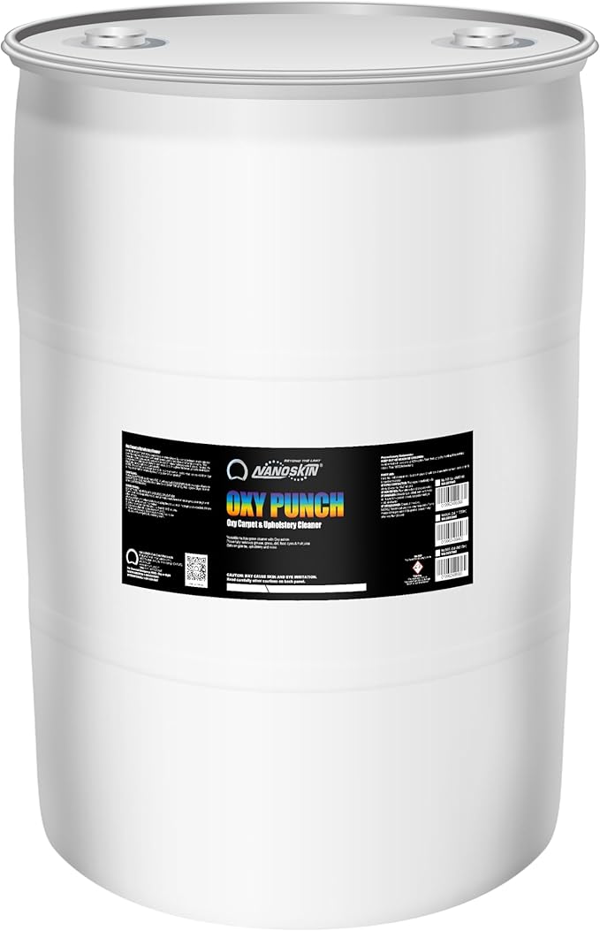 Nanoskin OXY Punch Carpet & Upholstery Cleaner [NA-OXY7040], 55 Gallons