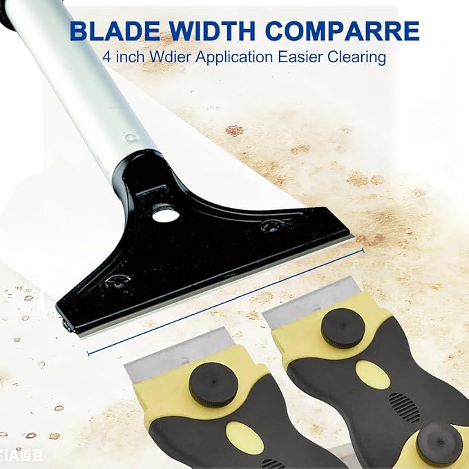 CELOX Grill Scraper, Heavy Duty Flat Top BBQ Grill Scraper for Cleaning
