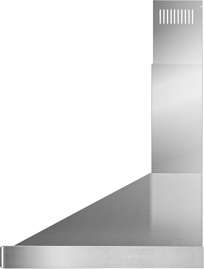 COSMO COS-63175 30 in. Vista Collection 380 CFM Ducted Wall Mount Range Hood, Button Controls, LED Lights, Stainless Steel