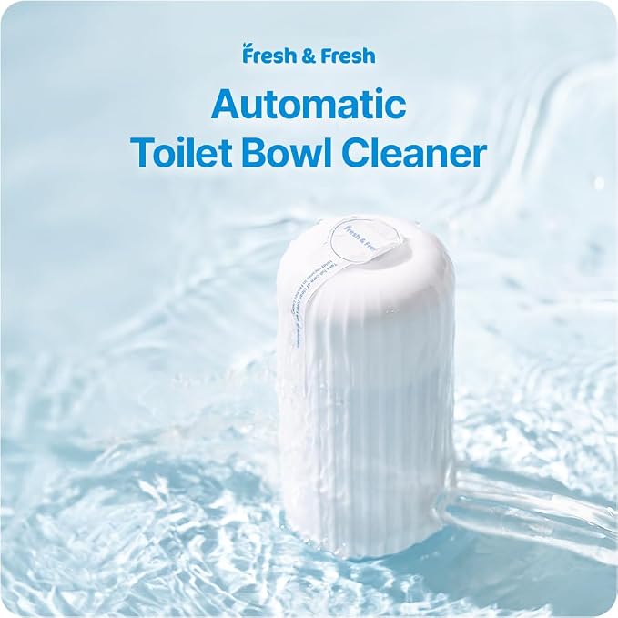 Fresh & Fresh Automatic Toilet Bowl Cleaners - 70 Bottles(UPTO 2500 FLUSHES/Bottle), Commercial and Residential Toilet Cleaner 3-4 MONTH Lasting Toilet Bowl Cleaner Bottle