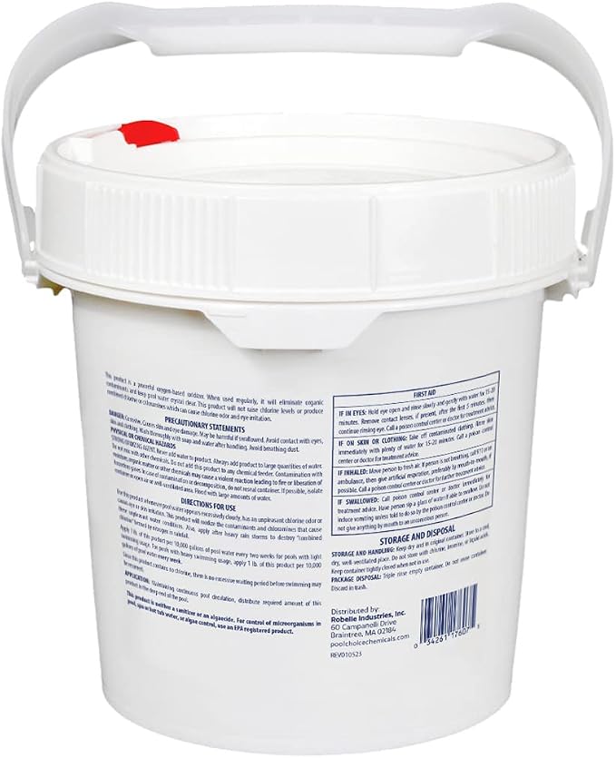 SpaChoice 5-Pounds Premium Re-Energize, Non Chlorine Pool Shock, Made in USA